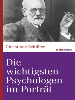 cover image of Die wichtigsten Psychologen im Porträt